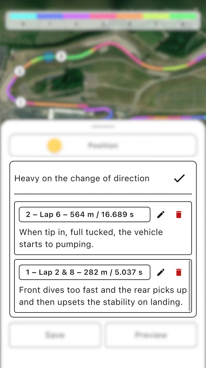 Track racing simulation with dynamic vehicle control and lap timing.
